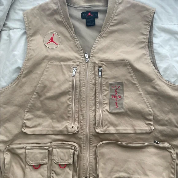 Cactus Jack X Jordan Utility Vest Jordan Jackets Coats Nike Cactus